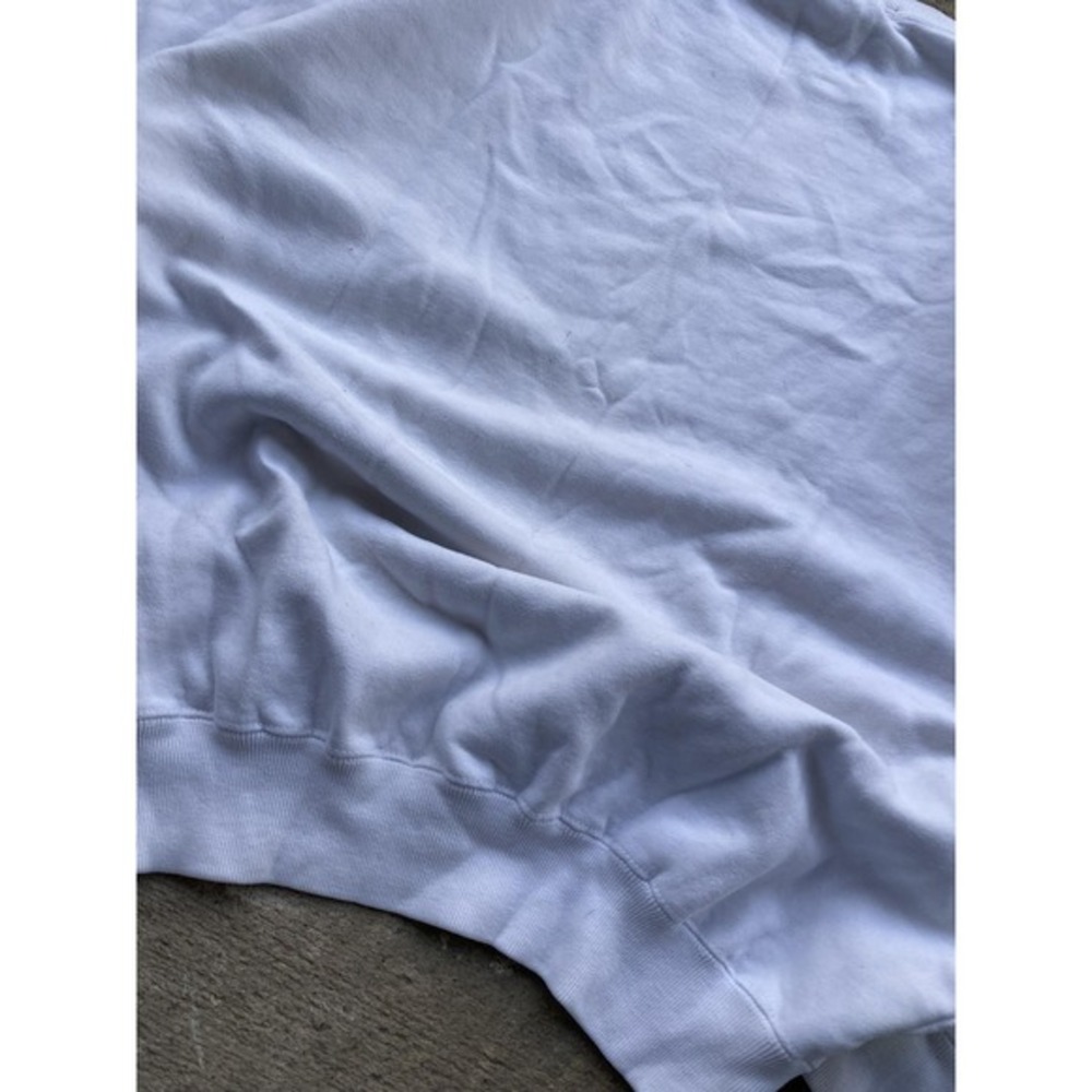 Vintage GAP Sport Sweatshirt Mens XL White Reebok Graphic Pullover Fleece 90s - Picture 10 of 10